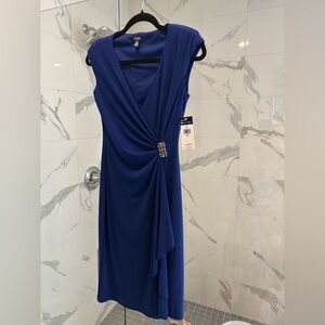 Chaps  royal blue dress size small tags still attached